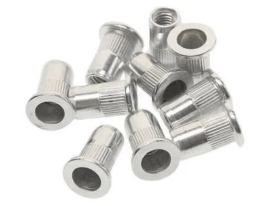 Заклепка резьбовая M6х1мм алюминиевая 10шт. JTC