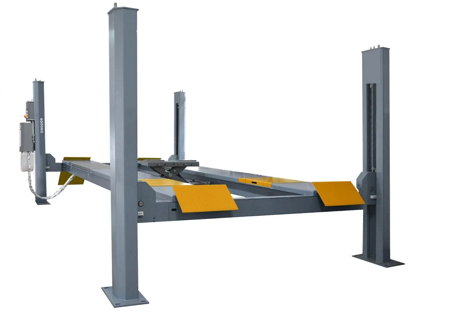 Электрогидравлический подъемник Подъёмник четырехстоечный с траверсой SHL-4-460DE