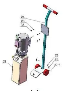 Пульт управления от подъемника серии LR/MR