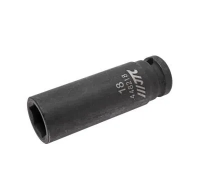 Головка торцевая 1/2" 18мм ударная глубокая L=82мм JTC