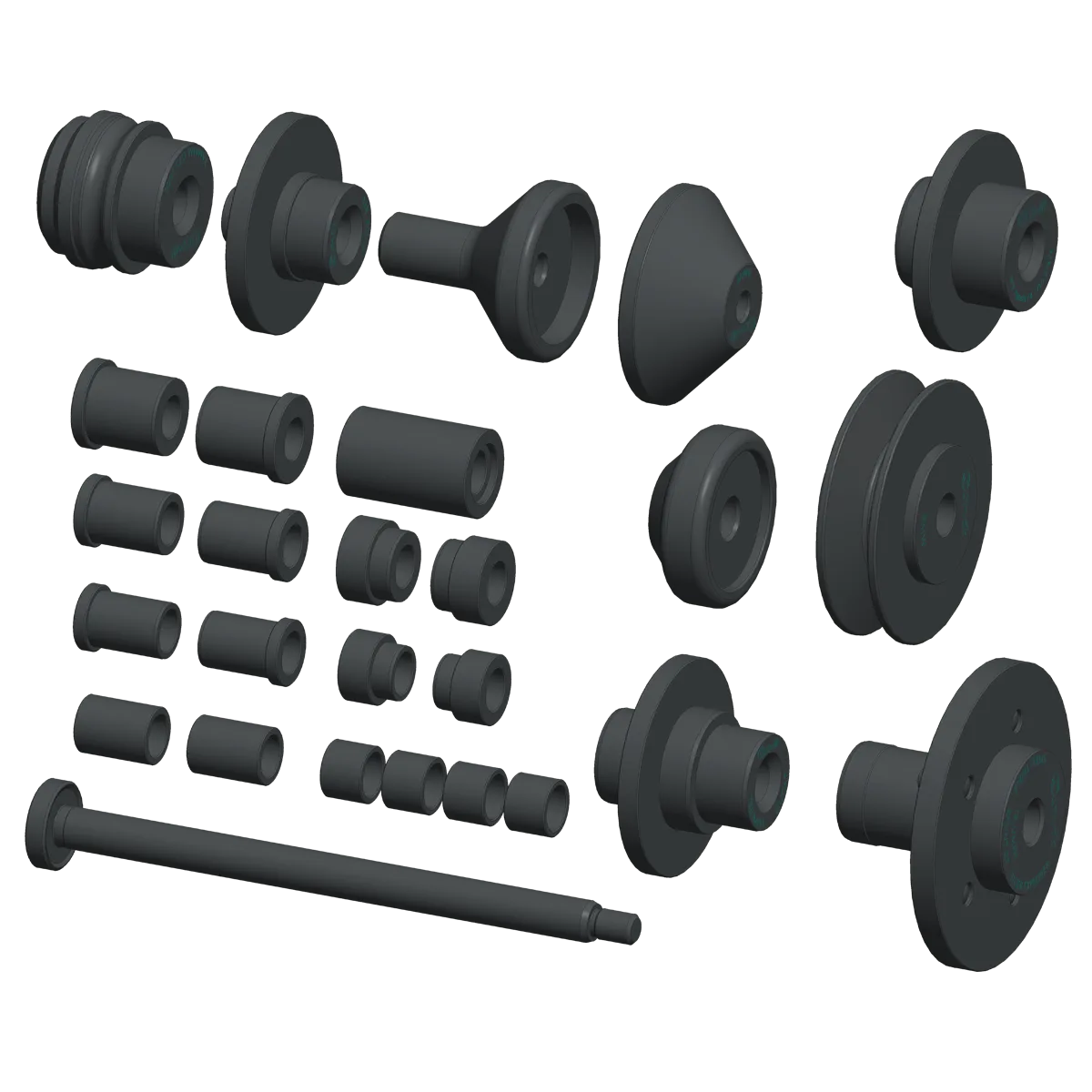 Дополнительный комплект Luxe для балансировки мотоциклетных колес