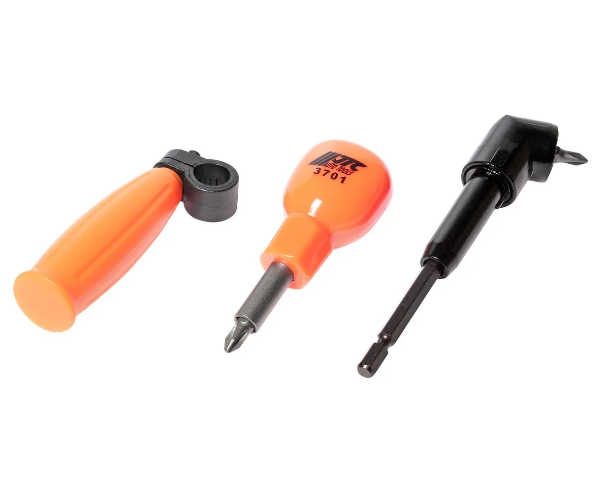 Отвертка с набором бит с угловым переходником 90град. JTC купить