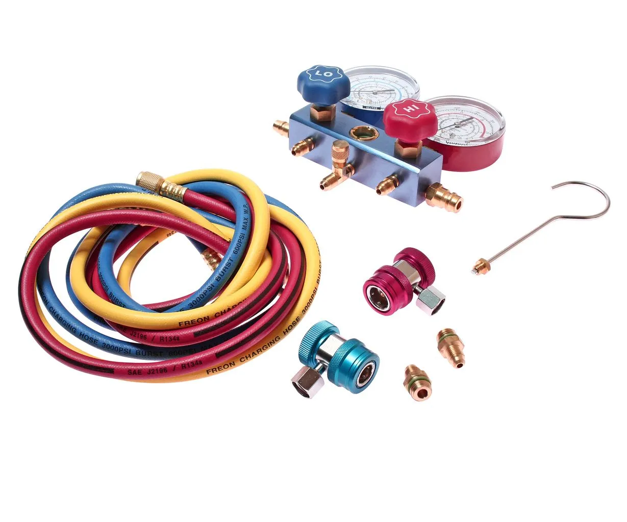 Устройство для заправки автокондиционера R-134a L=150см JTC купить