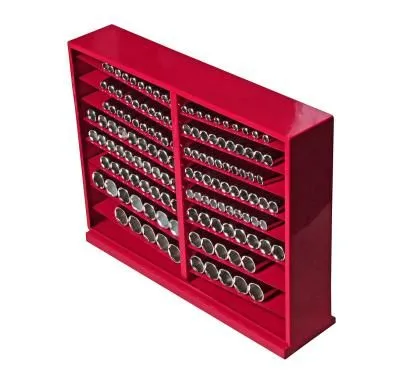 Набор головок торцевых 1/2" 6-ти гранных 10-32мм глубоких в металлическом шкафу 137 предметов JTC