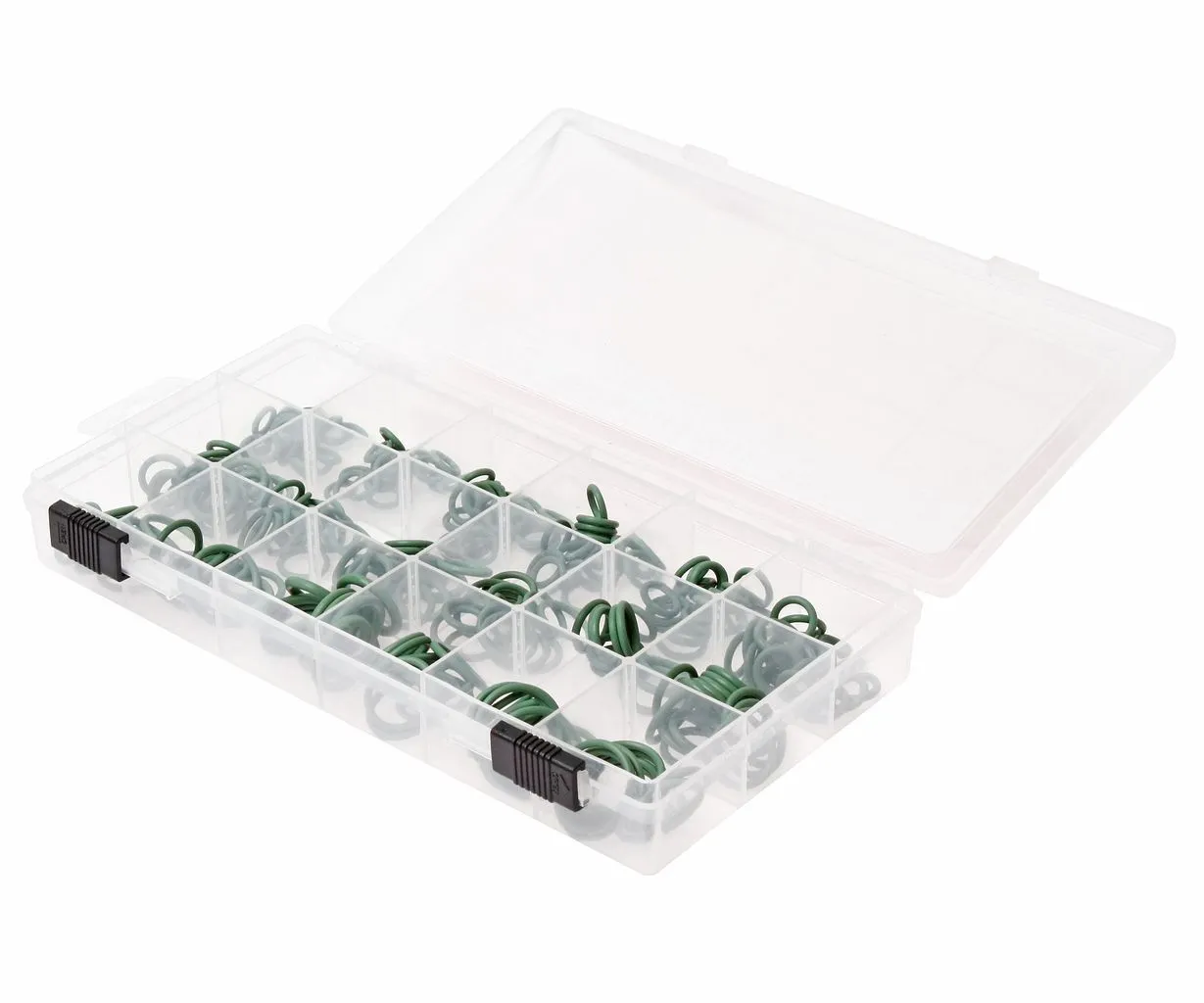 Набор колец уплотнительных для систем кондиционирования с R-12/R-134 270шт с хладагентами бокс JTC купить