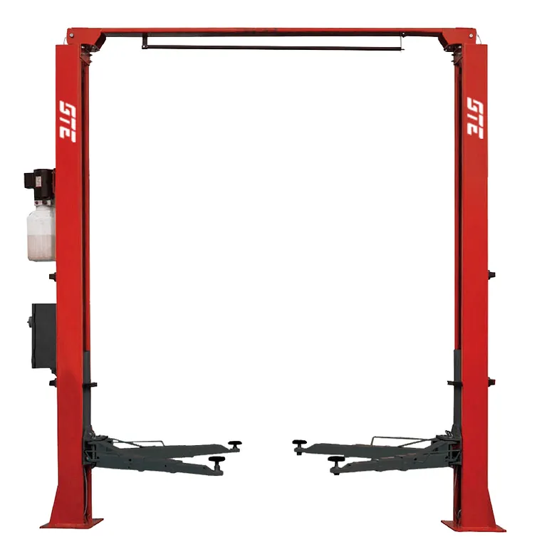 Электрогидравлический подъемник Подъемник электрогидравлический 4т 2-х стоечный 380В с верх.синхронизацией (электрический спуск) GTE