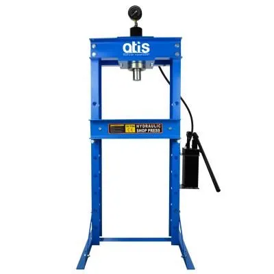 HW 0901D Пресс напольный гидравлический, ручной. 30 т. с двухскоростным насосом