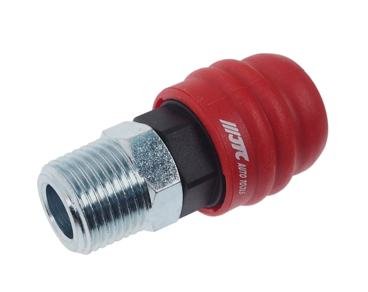 Переходник для компрессора M1/2" быстросъемный наружная резьба двухрежимный JTC купить