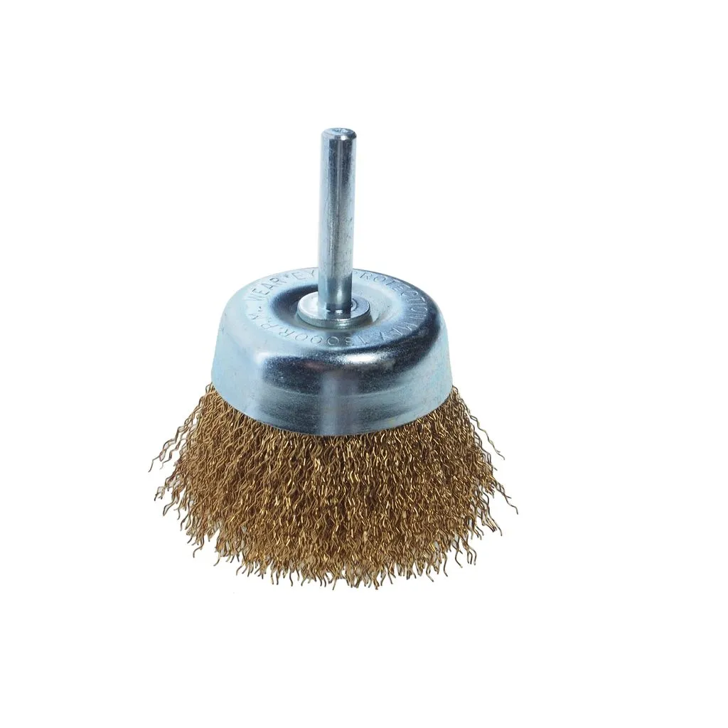 Кордщетка для дрели "чашка" 50мм латунь JTC купить