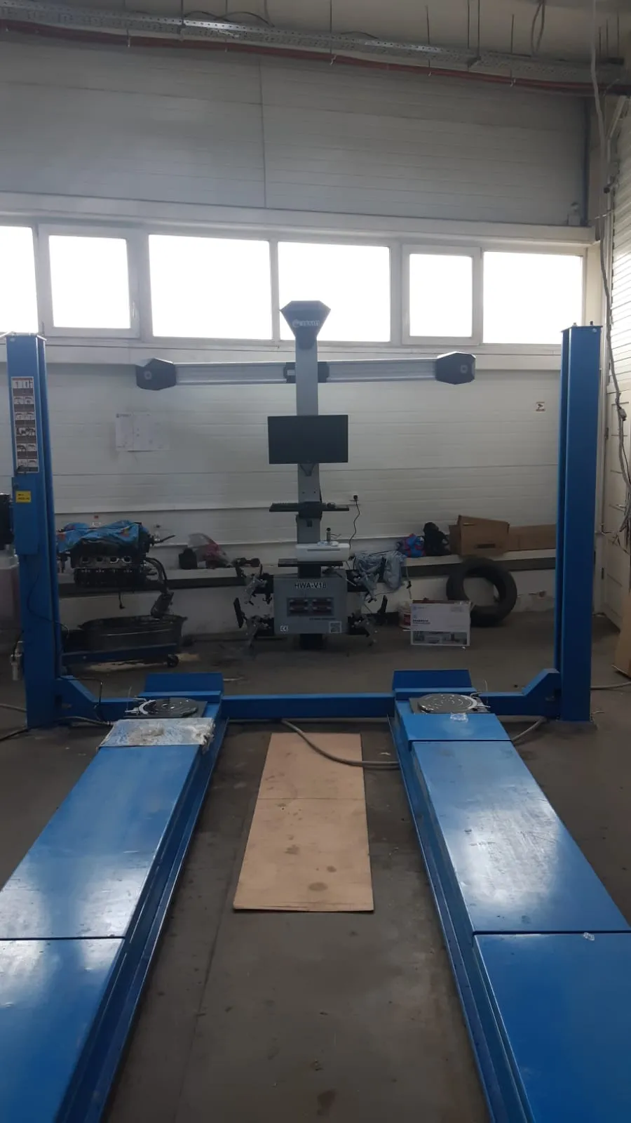 Стенд развал схождения 3D с лифтом камер HWA-V18