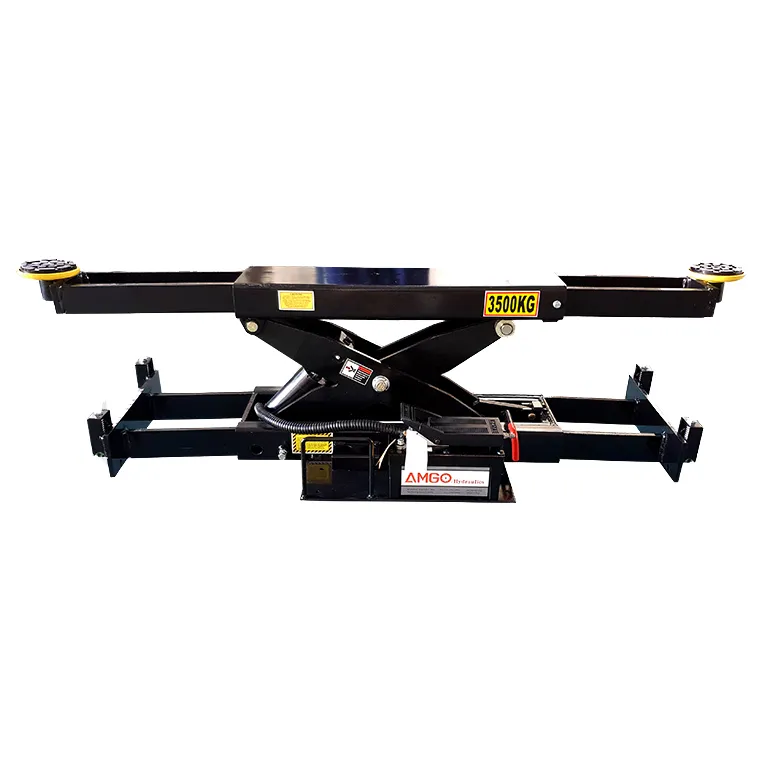 Электрогидравлический подъемник RJ-8A Траверса пневмогидравлическая 3.5 т.