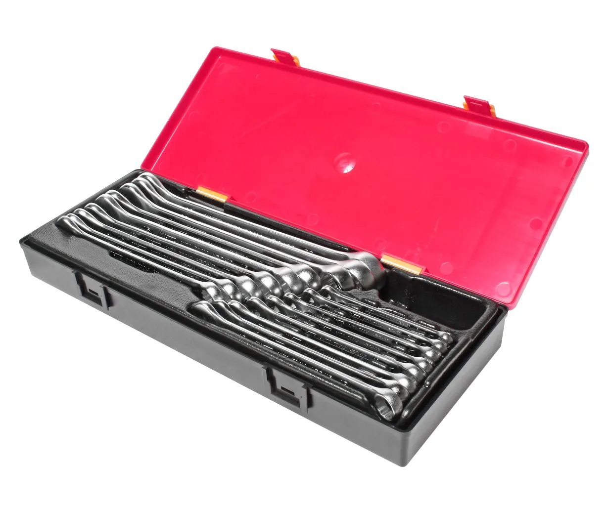 Набор ключей комбинированных 6-23мм 17 предметов в кейсе JTC купить