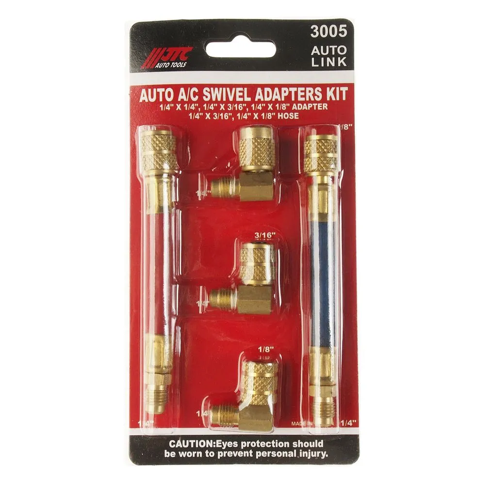 Набор адаптеров для заправки автокондиционера (R-12) JTC купить