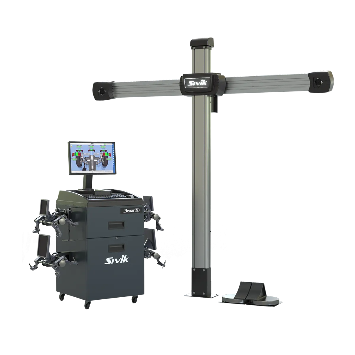 Стенд регулировки развала схождения Зенит-3D ТЛ2КС