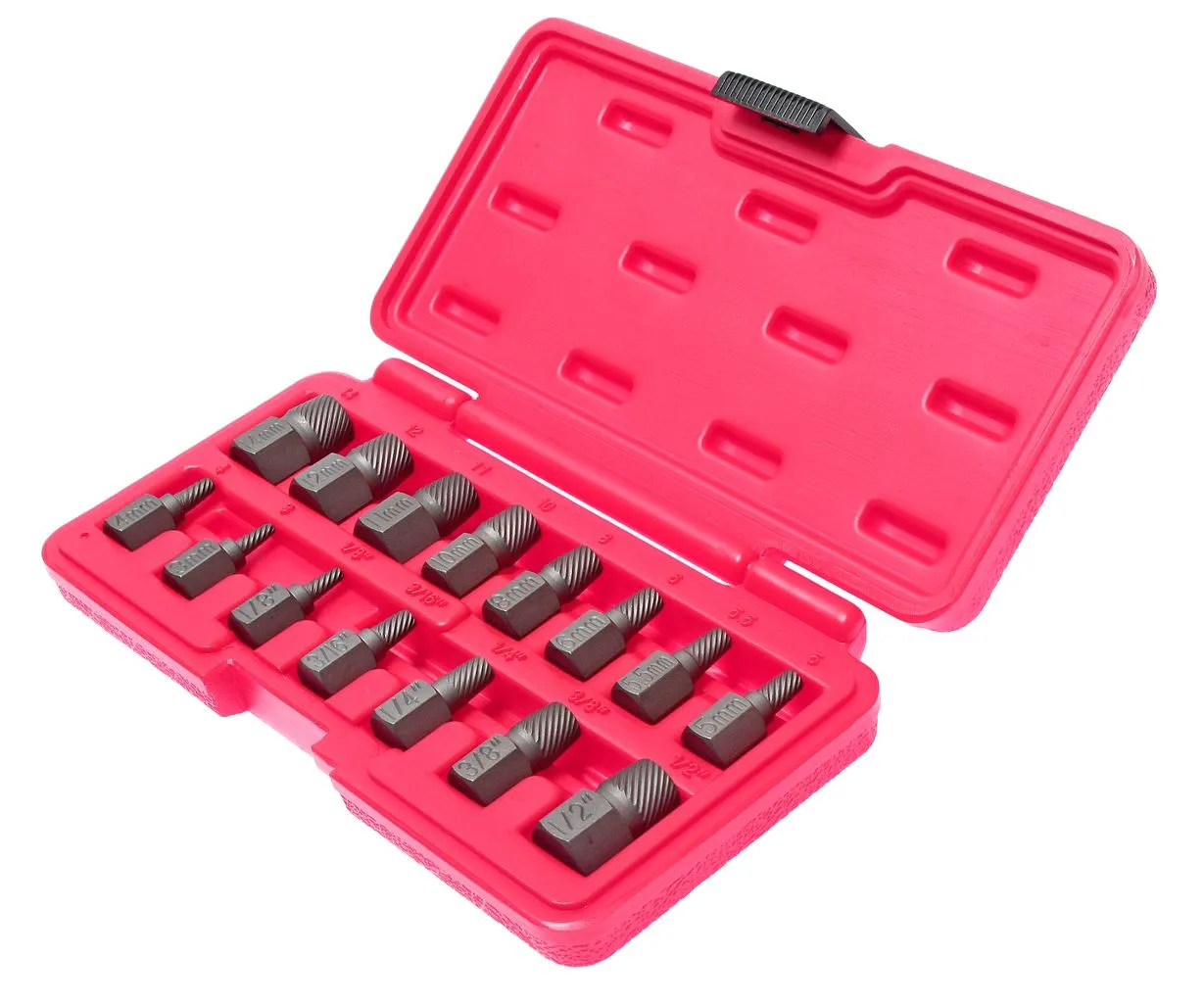 Набор экстракторов 1/8"-1/2" 3-14мм 15 предметов в кейсе JTC купить
