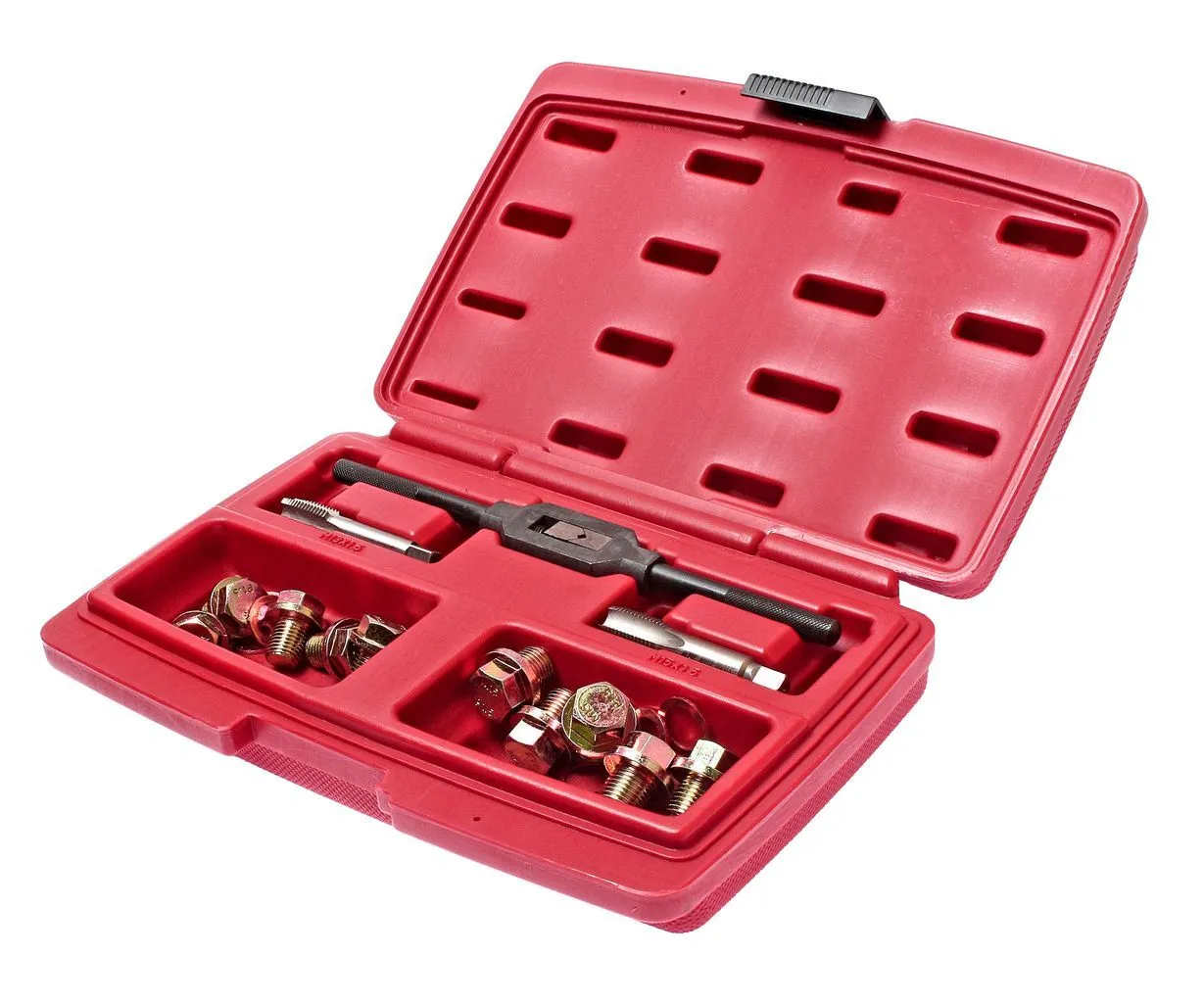Набор для ремонта маслосливных отверстий 12мм и 14мм в кейсе JTC купить