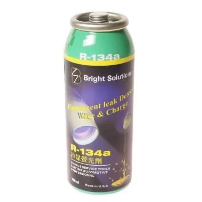 Приспособление для обнаружения утечек хладагента 3 в 1 (R-134a 45г,масло 15г,краситель 7г) JTC