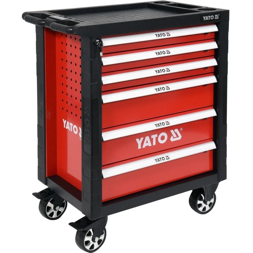 Тележка инструментальная с инструментом 177 пр. Yato YT-55300 купить